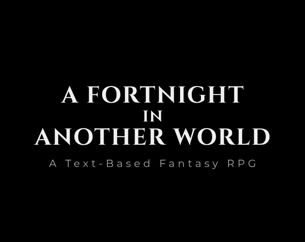 Official cover for A Fortnight in Another World