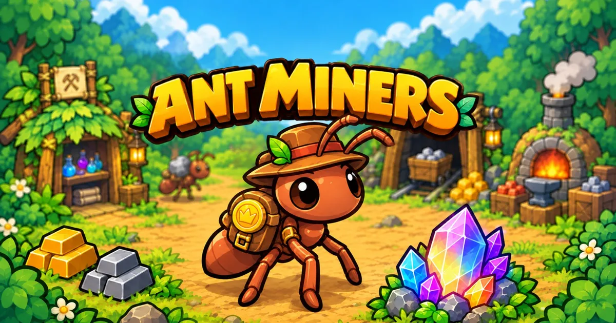 Ant Miners official cover art.