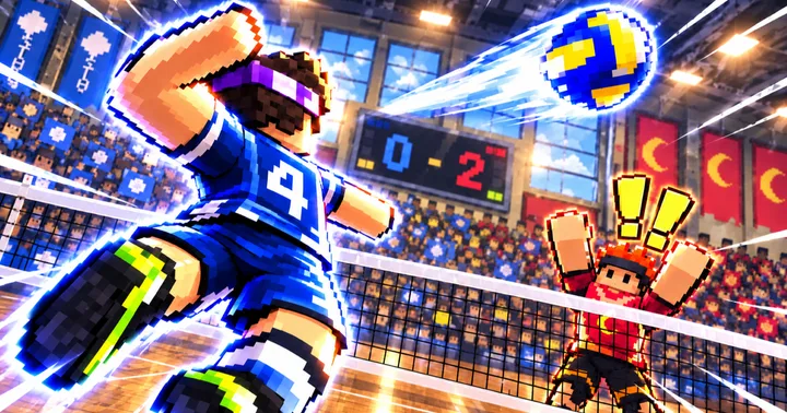 Official cover for Aozora Spike! Highschool Volleyball.