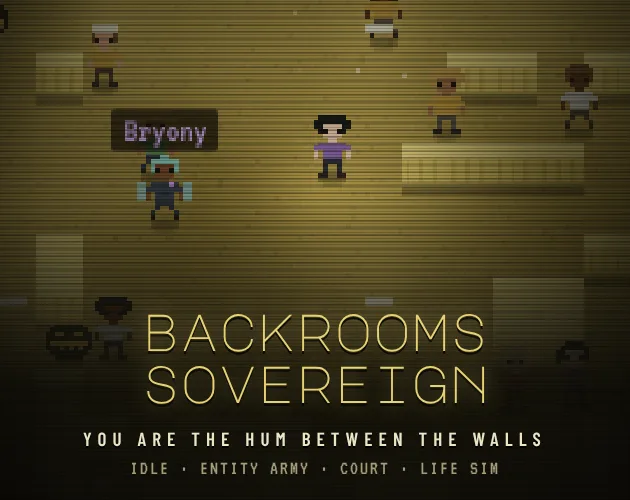 Official cover for Backrooms Sovereign