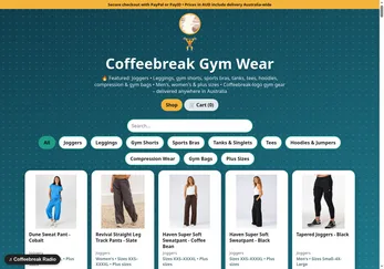 Official Coffeebreak Gymwear game cover.
