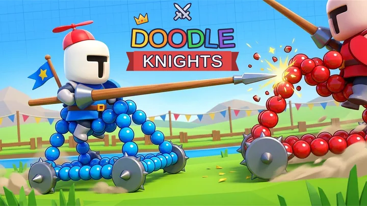 Official Doodle Knights game cover.