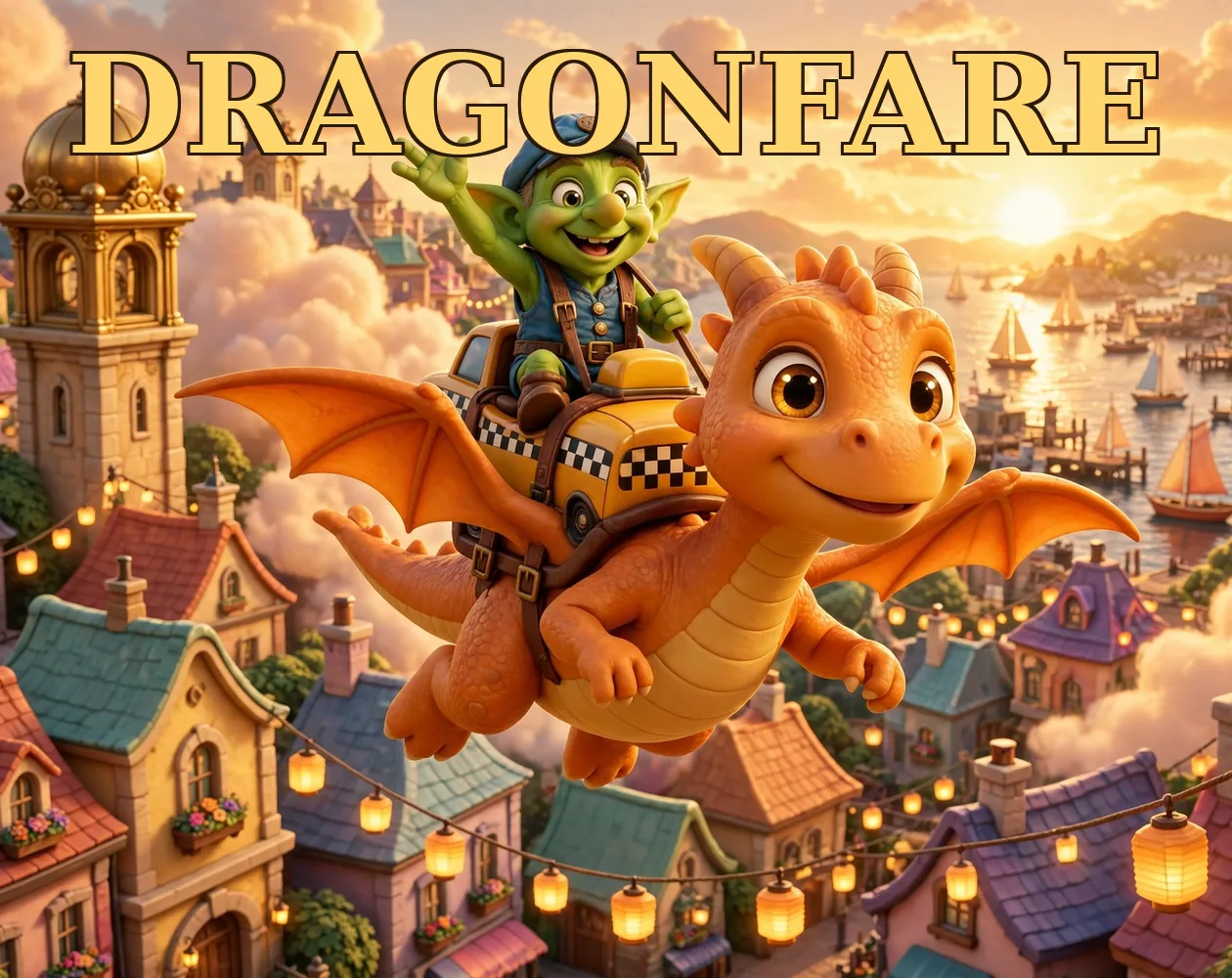 Official DRAGONFARE cover.