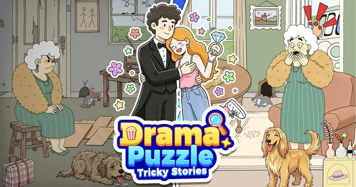 Official cover for Drama Puzzle: Tricky Stories.