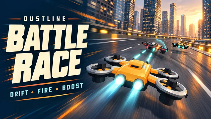 Official cover for DUSTLINE: Combat Sprint.