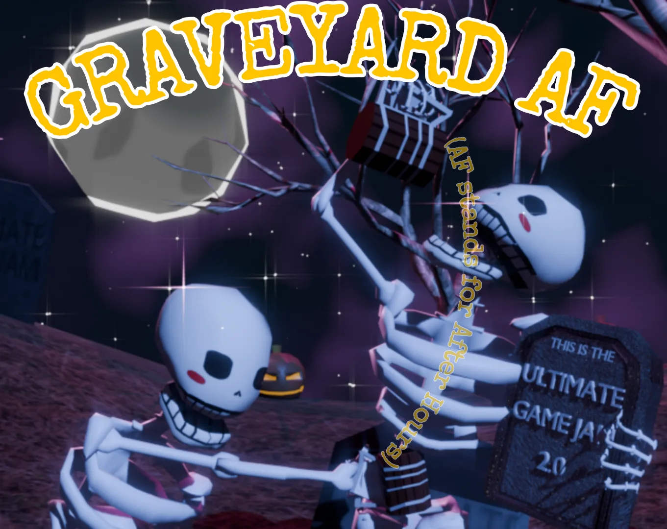 Official Graveyard A.F game cover.