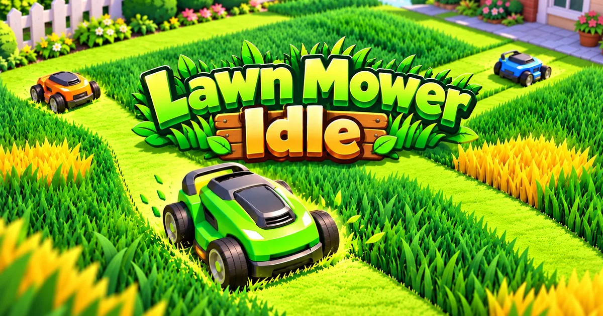 Lawn Mower Idle official cover art.