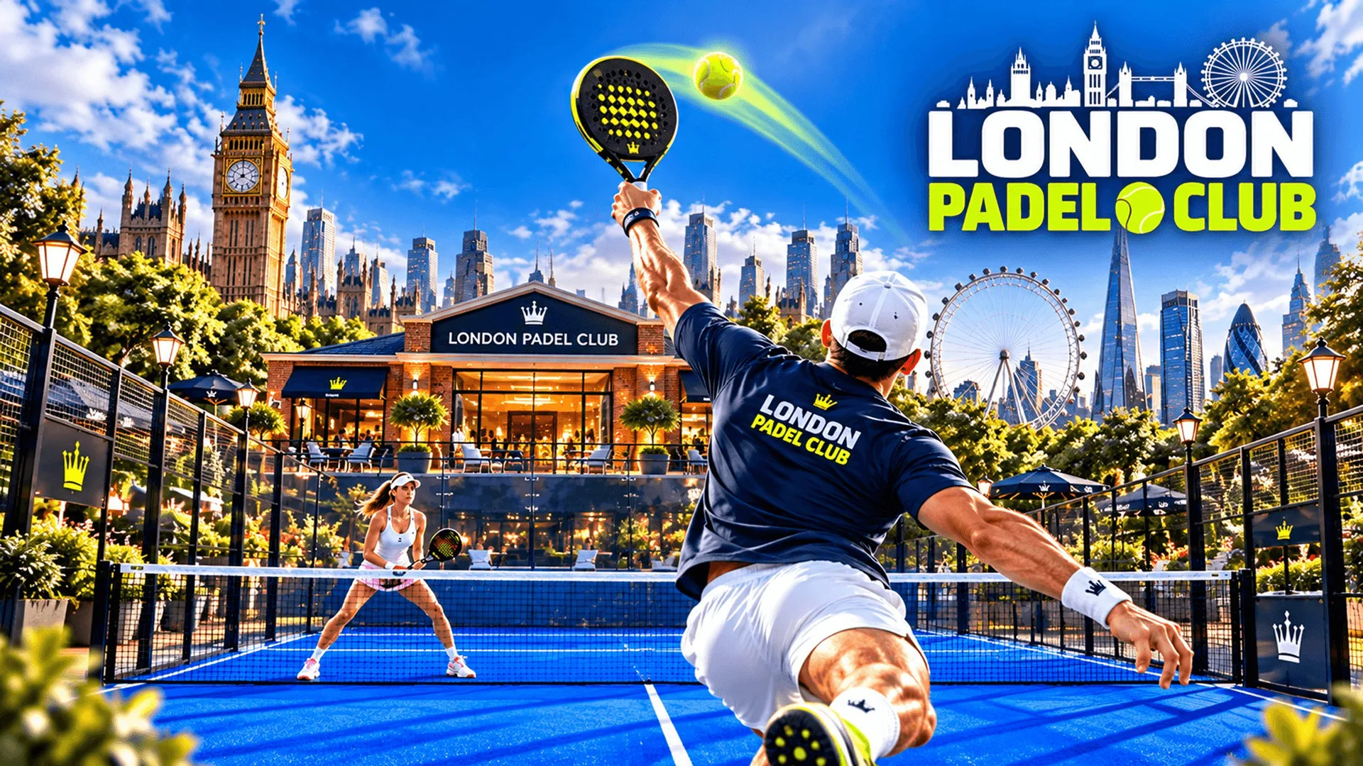 Official London Padel Club game cover.