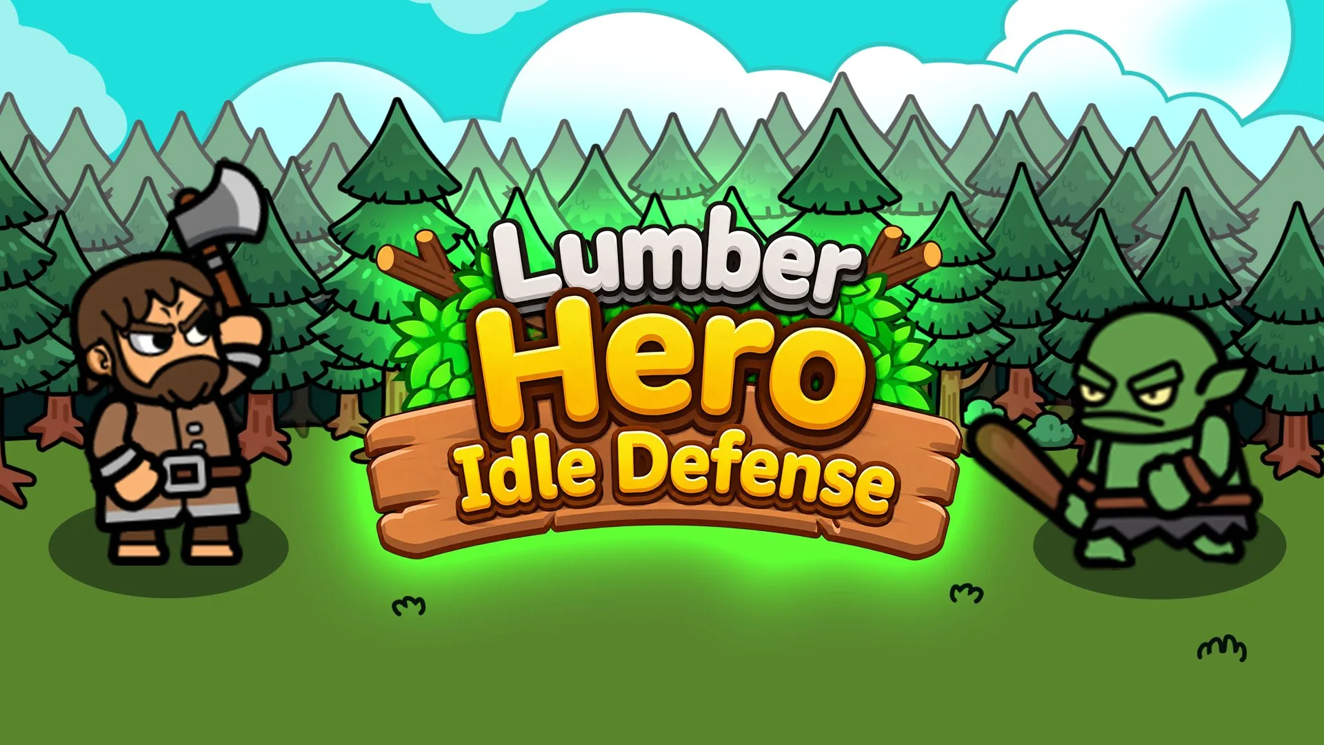Official Lumber Hero: Idle Defense cover.