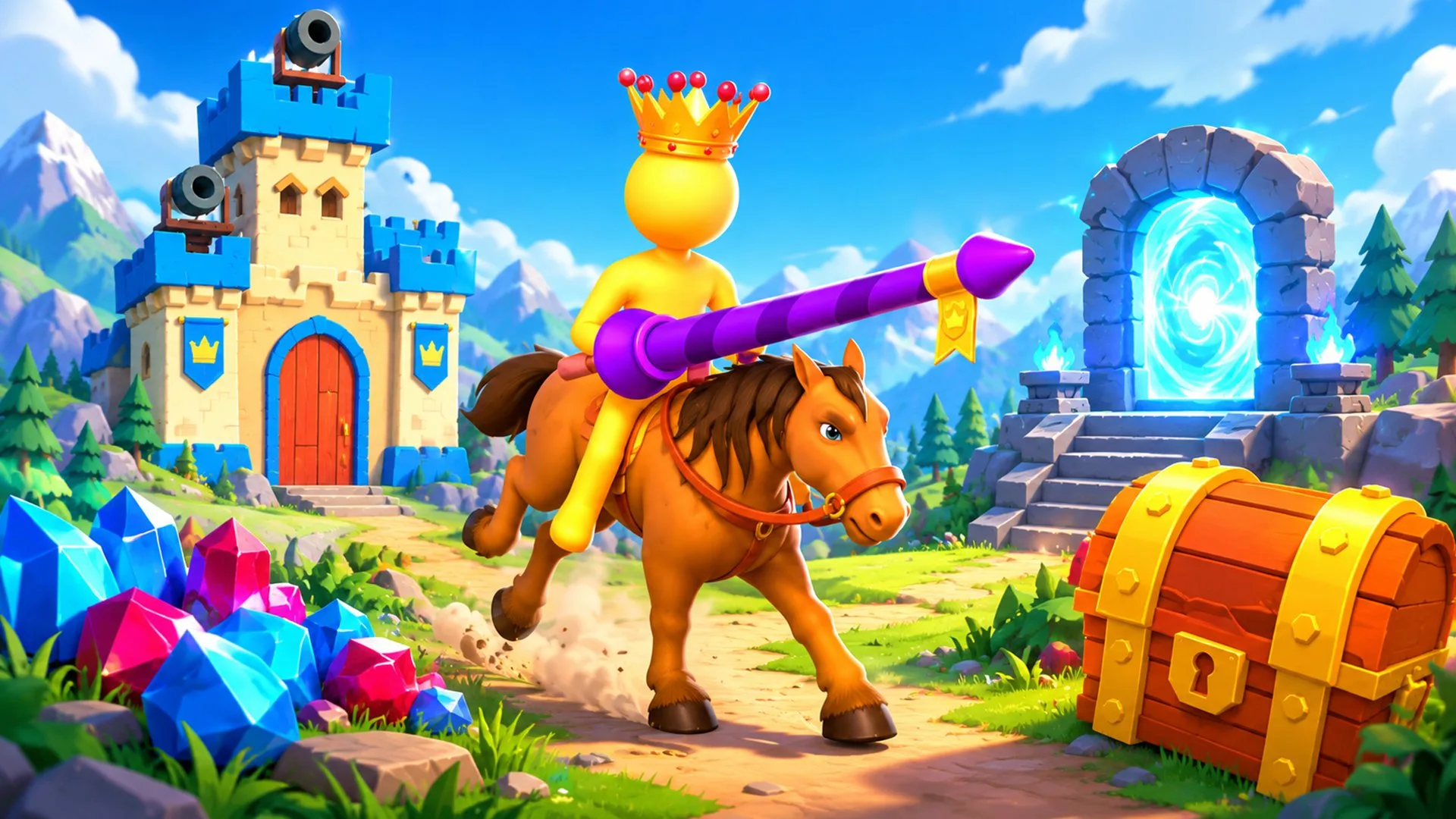 Official My Little Kingdom game cover.