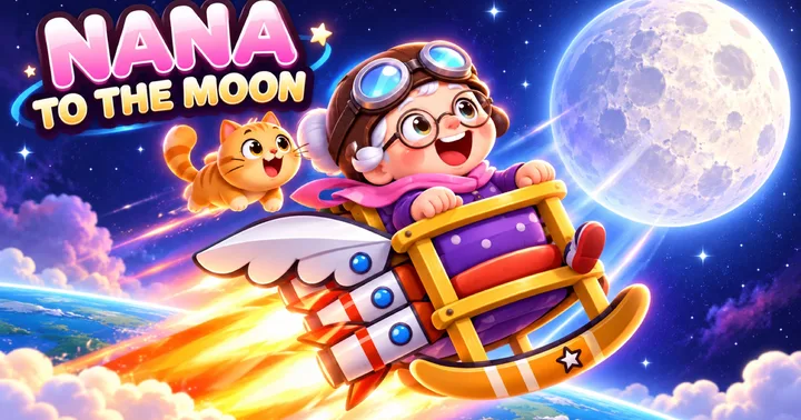 Official Nana to the Moon game cover.
