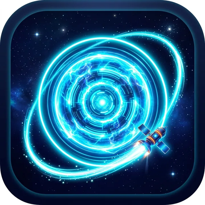 Official cover for Orbit Slinger.
