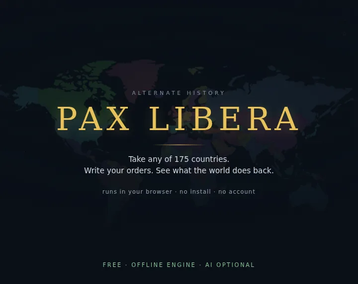 Official cover image for Pax Libera.