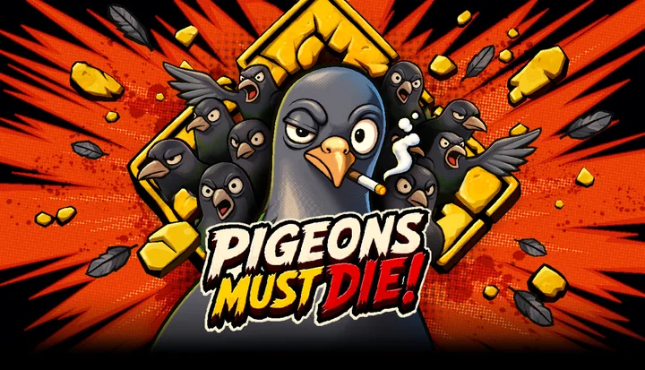 Official cover for Pigeons Must Die!.