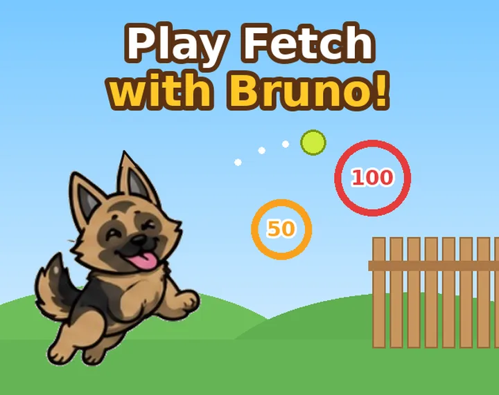 Official cover image for Play Fetch with Bruno.