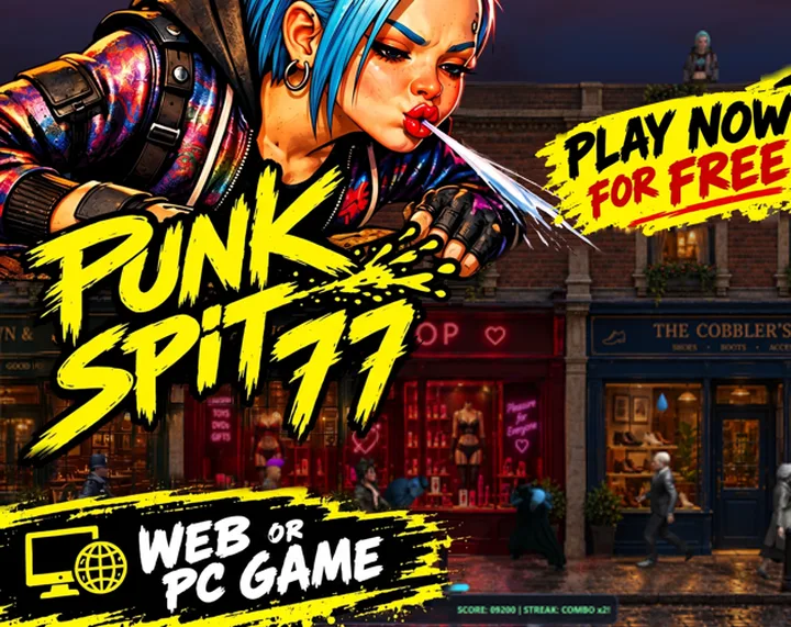 Official Punk Spit 77 by Bighouse Games cover.