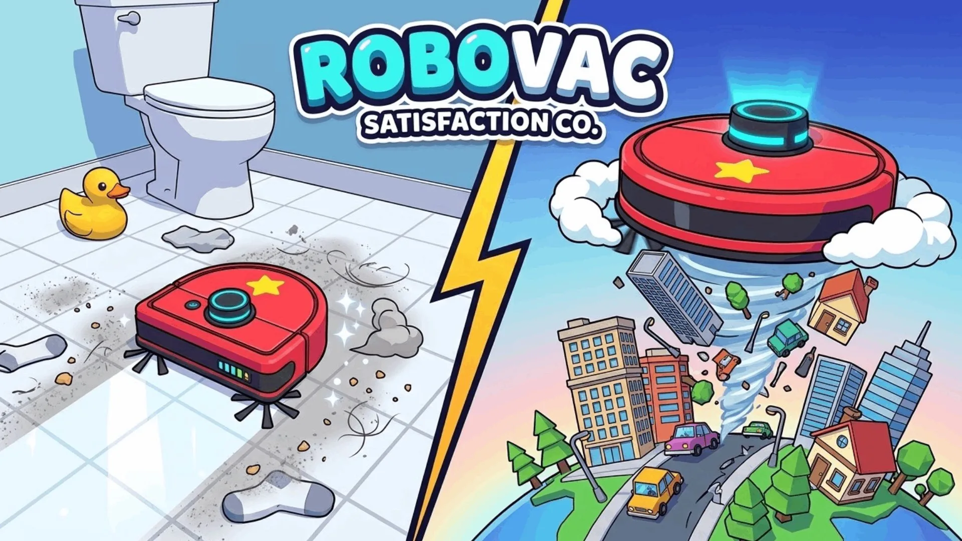 Official Robovac: Satisfaction Co. cover.