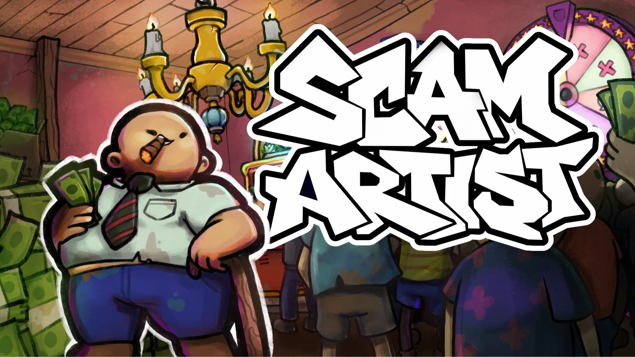 Official Scam Artist game cover.
