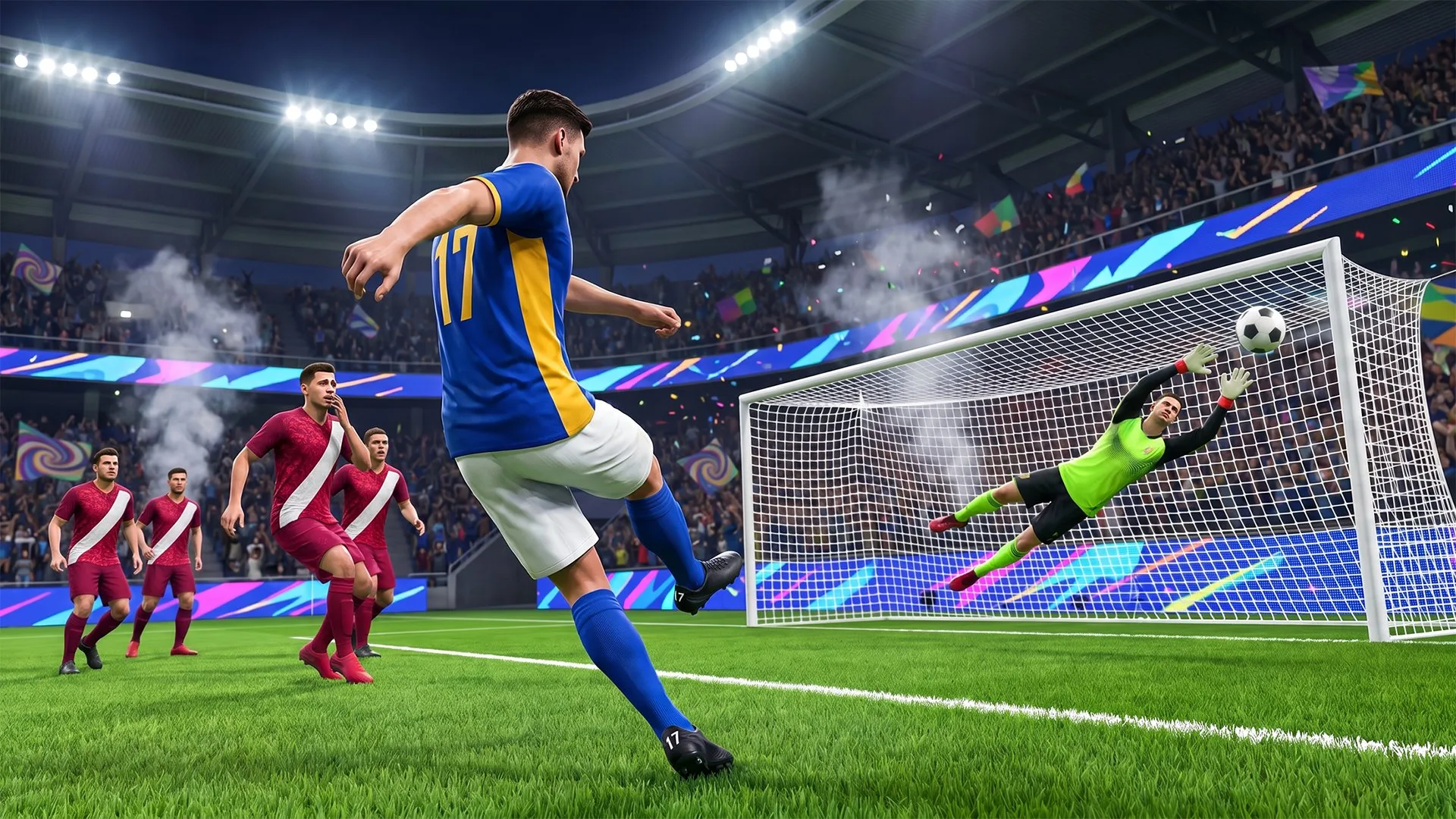 Official Soccer Football League Game cover.