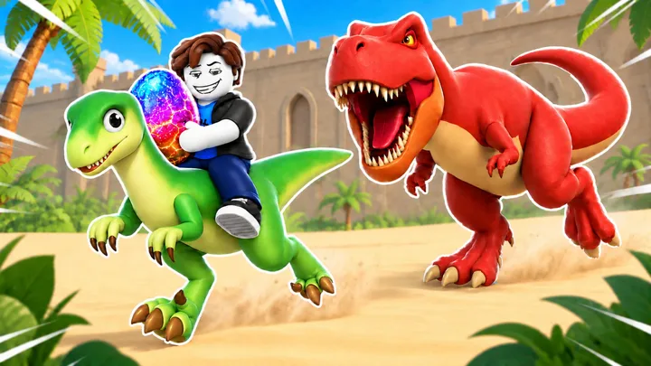 Official Steal Dino Egg game cover.
