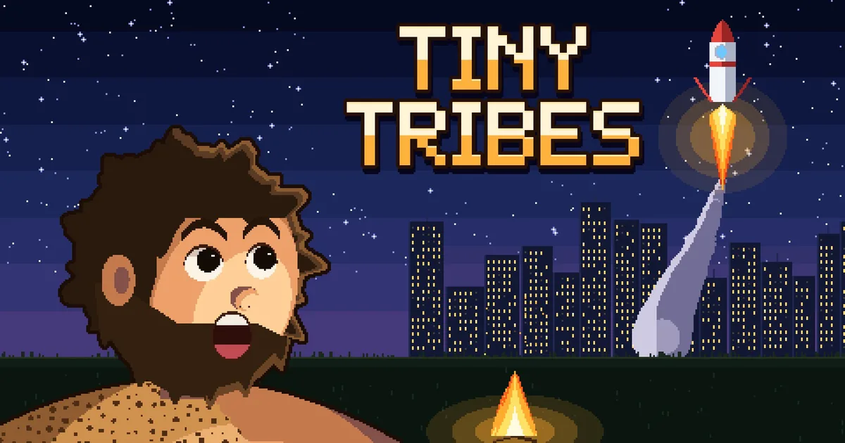Tiny Tribes official cover art.