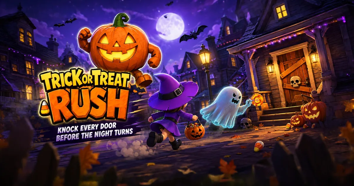 Trick Or Treat Rush official cover art.